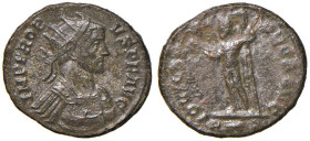 Probo (276-282) Antoniniano (Roma) Busto radiato a d. - R/ Giove stante a s. - RIC 173 MI (g 3,91)
BB+/BB