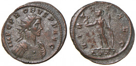 Probo (276-282) Antoniniano (Ticinum) Busto radiato a d. - R/ Marte stante a s. - RIC 436 MI (g 3,48)
SPL+