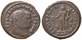 Massimiano (286-305) Follis (Antiochia) Testa laureata a d - R/ Genio stante a s. - RIC 54 AE (g 8,62)
qBB