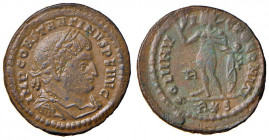 Costantino (306-337) Follis - Busto laureato a d. - R/ Genio stante a s. - RIC 19 AE (g 3,84)
BB+
