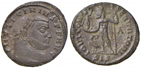 Licinio I (308-324) Follis (Siscia) Busto laureato a d. - R/ Giove stante a s. - AE (g 3,73)
SPL