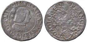 MILANO Galeazzo Maria Sforza (1466-1476) Calco in piombo da 20 soldi (probabile calco ottocentesco) - tipo Crippa 8; R.M. 6/A Piombo (g 12,26)
BB