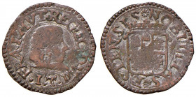 MODENA Francesco I d’Este (1629-1658) Muraiola sigla IT - MIR 800/1 MI (g 1,48) R
MB