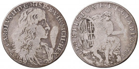 NAPOLI Carlo II (1674-1700) Mezzo ducato 1683 - Magliocca 9 AG (g 13,76)
MB
