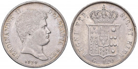 NAPOLI Ferdinando II (1830-1859) Piastra 1839 - Magliocca 545 AG (g 27,41) Minimi colpetti al bordo
BB