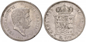NAPOLI Ferdinando II (1830-1859) Piastra 1841 - Magliocca 560 AG (g 27,46)
qSPL