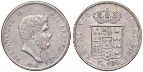 NAPOLI Ferdinando II (1830-1859) Piastra 1848 - Magliocca 539 AG (g 27,44)
BB+