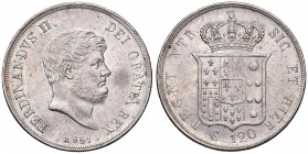 NAPOLI Ferdinando II (1830-1859) Piastra 1851 - Magliocca 559 AG (g 27,51) Colpetti al bordo
qSPL