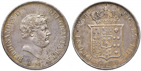 NAPOLI Ferdinando II (1830-1859) Piastra 1851 - Magliocca 561 AG (g 27,53)
BB+