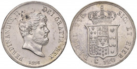 NAPOLI Ferdinando II (1830-1859) Piastra 1856 - Magliocca 566 AG (g 27,55) Lucidata.
SPL