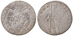 Paolo III (1534-1549) Paolo - Munt. 56 AG (g 3,09) R 
MB/qBB