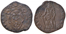Paolo V (1605-1621) Quattrino - Munt. 111 CU (g 1,77)
BB