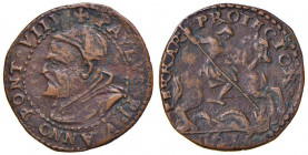 Paolo V (1605-1621) Ferrara - Quattrino 1613 A. VIII - Munt. 234 CU (g 3,19)
BB