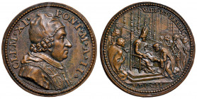 Clemente XI (1700-1721) Medaglia A. II 1700 - Opus: Hamerani - AE (g 17,68 - Ø 33 mm) RR
SPL+