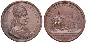 Clemente XIV (1769-1774) Medaglia A. III 1771 - Opus: Cropanese - AE (g 15,93 - Ø 35 mm)
qFDC/FDC