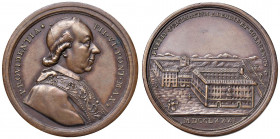 Pio VI (1775-1799) Medaglia 1781 A. VIII - AE (g 34,70 - Ø 42 mm) RR
SPL