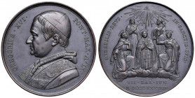Gregorio XVI (1831-1846) Medaglia 1839 A. IX - Opus: Girometti - AE (g 39,65)
SPL/qFDC