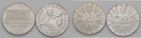 AUSTRIA Repubblica Lotto di due monete in AG come da foto da esaminare
SPL