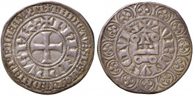 FRANCIA Filippo IV (1285-1314) Grosso tornese - Dup. 213 AG (g 4,09)
BB