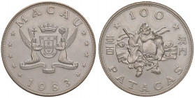 MACAO 100 Patacas 1983 - KM 17 AG Year of the Pig
FS