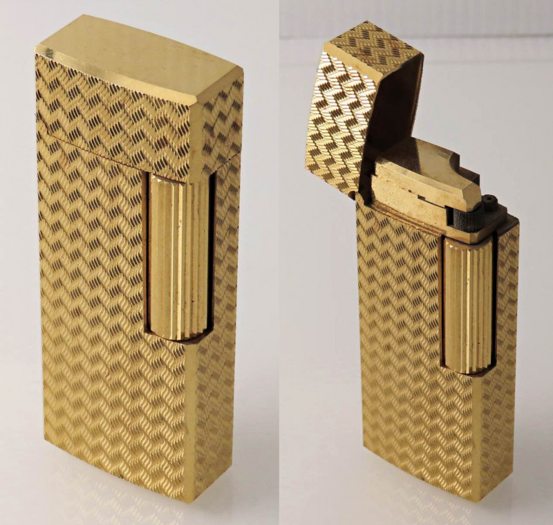 ACCENDINO SAFFA. Accendino vintage - placcato in oro - ottimo stato di conservaz...