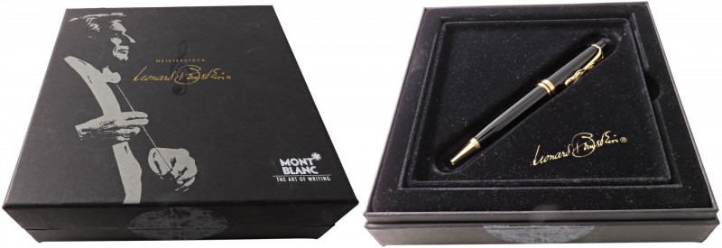 PENNA MONTBLANC - Ballpont Pen - Modello n. 18976 - Meisterstück Leonard Bernste...