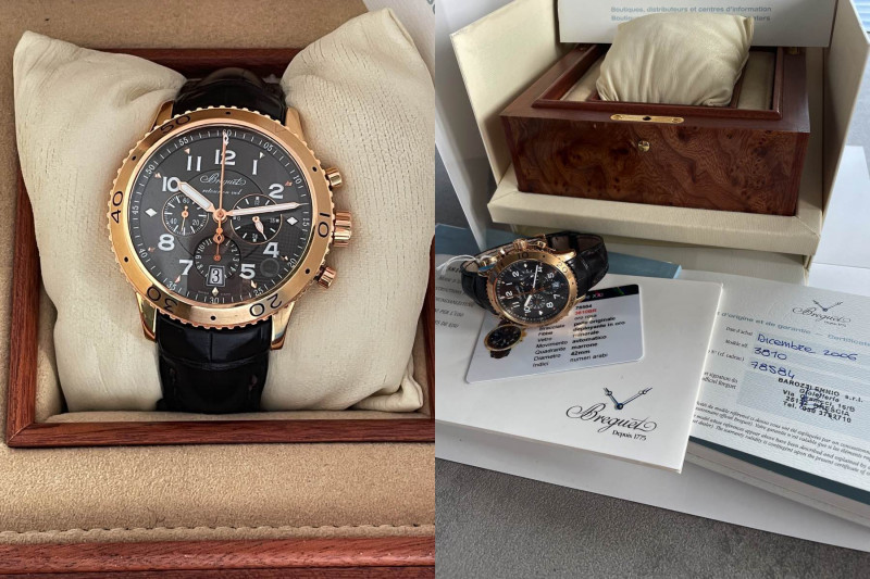 OROLOGIO BREGUET Type XXI, referenza 3810BR cal.584Q a carica automatica, numero...