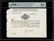 Brazil Portuguese Administration 1.12.1773 Pick A101 PMG Uncirculated 61. Stained and edge damage. 

HID09801242017

© 2020 Heritage Auctions | All Ri...