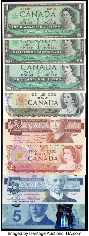 Canada Group Lot of 17 Examples Crisp Uncirculated. 

HID09801242017

© 2020 Her...