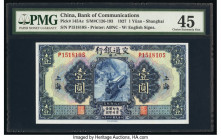 China Bank of Communications 1 Yuan 1.11.1927 Pick 145Ac S/M#C126-193 PMG Choice Extremely Fine 45. 

HID09801242017

© 2020 Heritage Auctions | All R...
