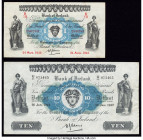 Ireland - Northern Bank of Ireland 1; 10 Pounds 24.8.1942; 26.1.1942 Pick 55b; 53b Two Examples Very Fine. 

HID09801242017

© 2020 Heritage Auctions ...