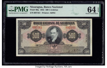 Nicaragua Banco Nacional 500 Cordobas 1945 Pick 98a PMG Choice Uncirculated 64 EPQ. 

HID09801242017

© 2020 Heritage Auctions | All Rights Reserved