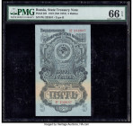 Russia State Treasury Notes 5 Rubles 1947 (ND 1957) Pick 221 PMG Gem Uncirculated 66 EPQ. 

HID09801242017

© 2020 Heritage Auctions | All Rights Rese...