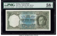 Turkey Central Bank 100 Lira 1930 (ND 1964) Pick 177a PMG Choice About Unc 58 EPQ. 

HID09801242017

© 2020 Heritage Auctions | All Rights Reserved