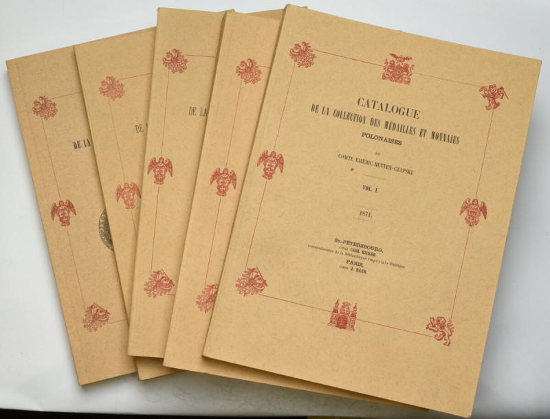 Hutten-Czapski E., Catalogue de la collection des medailles et monnaies polonais...
