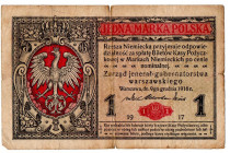 II Rzeczpospolita, Zestaw banknotów - 6 egzemplarzy (w tym 1 marka jenerał)