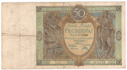 II RP, 50 złotych 1925 AH