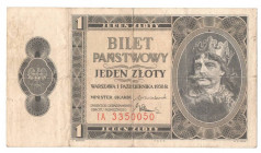 II RP, 1 złoty 1938 IA
