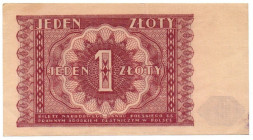 PRL, 1 złoty 1946