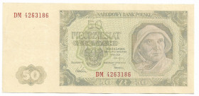 Peoples Republic of Poland, 50 zloty 1948