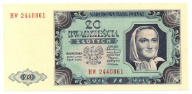 PRL, 20 złotych 1948 HW