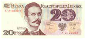 PRL, 20 złotych 1982 A