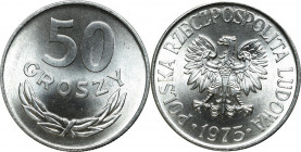 Peoples Republic of Poland, 50 groschen 1975