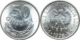 Peoples Republic of Poland, 50 groschen 1978