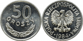 Peoples Republic of Poland, 50 groschen 1984