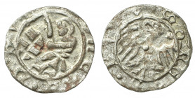 Schlesien, Eufemia or sons, Heller without date, Beuthen R7