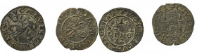 Wolne Miasto Ryga, zestaw dwóch szelągów 1572 i 1570