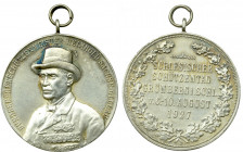 Śląsk, Medal Śląski dzień strzelecki Zielona Góra 1927 - srebro