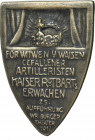 Austro-Węgry, Odznaka dla wdów i sierot po poległych artylerzystach, spektakl teatr miejski Wiedeń 1917