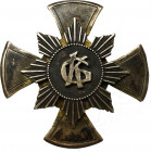 Krzyż GK srebro